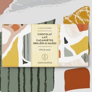 Jean Sulpice Chocolat Lait Cacahuetes Grillees & Salees