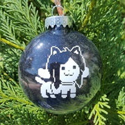Temmie Undertale Ornament