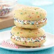 Birthday Cake Whoopie Pies