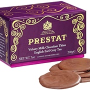 Prestat English Earl Grey Tea Chocolate Thins