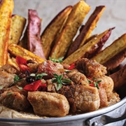 Carne De Vinha D'Alhos Sandwich