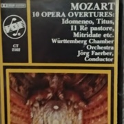 Mozart 10 Opera Overtures-Wurttemberg Chamber Orchestra