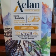Aelan Turmeric Dark Chocolate