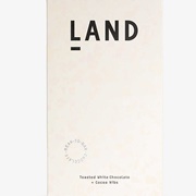 Land 38% Toasted White Cocoa Nibs Chocolate Bar