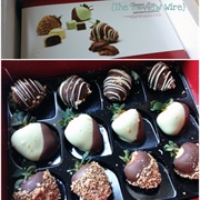 Fannie May Chocolate Dipped Strawberries