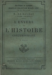 L&#39;envers De L&#39;histoire Contemporaine (Honoré De Balzac)