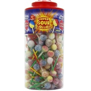 Vidal Super Sour Lollies