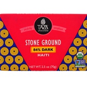 Taza Stone Ground 84% Dark Haiti Chocolate Bar