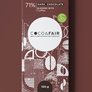 Cocoafair 71% Dark Chocolate W/ Coffee