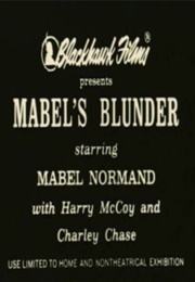 Mabel&#39;s Blunder (1914)