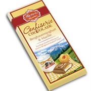 Reber Confiserie Chocolade Bengbauernyoghurt & Marille