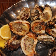 Grilled Oysters (New Brunswick)