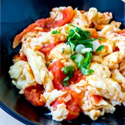 Egg -Tomato Stir Fry