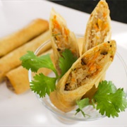 Poh Pia Tod (Spring Rolls). Thailand