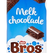 Nestle Bros Melk Chocolade Tablet