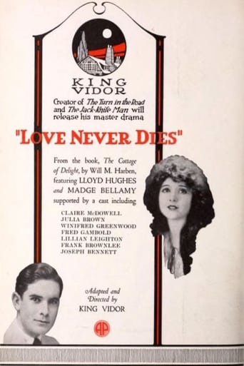Love Never Dies (1921)