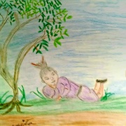 Japanese Girl and Dog Meagan Scribner