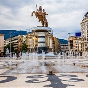 Macedonia Square, Skopje