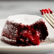 Blood Lava Cake