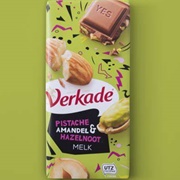 Verkade Pistache Amandel & Hazelnoot Melk