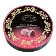Van Roy Cherry & Almond Belgian Chocolate Truffles