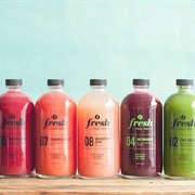 Fresh Raw & Organic Cold-Pressed Juices