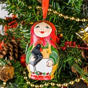 Babushka Ornament