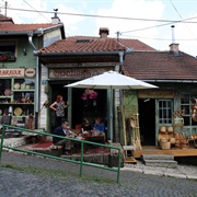 Tea at Čajdžinica Džirlo, Sarajevo