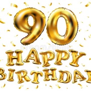 Celebrate Your 90th Birthday