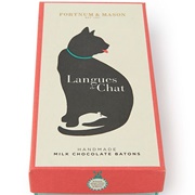 Fortnum & Mason Langues De Chat Milk Chocolate Batons