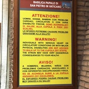 Climb the Cupola, Vatican City