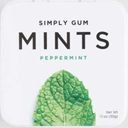 Simply Gum Spearmint Mints