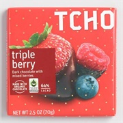 Tcho Triple Berry Dark Chocolate