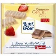Ritter Sport Endbeer Vanille-Waffel