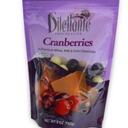 Dilettante Chocolate-Covered Cranberries