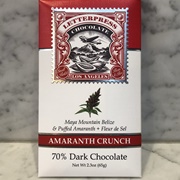 Letterpress Amaranth Crunch 70% Dark Chocolate