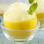 Lemon Sorbet