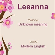 Leeanna