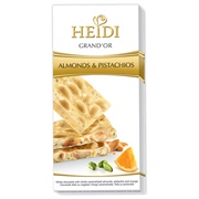 Heidi Grand'or Almonds & Pistachios White Chocolate