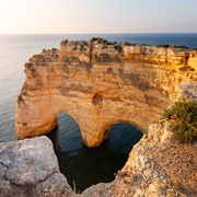 Heart-Shaped Cliffs, Praia Da Marinha, Portugal