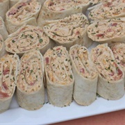 Mexican Chicken Salad Pinwheel Wraps