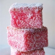 Pink Lamingtons