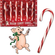Archie McPhee Bacon Candy Canes