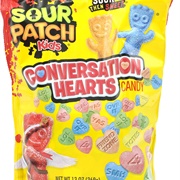 Sour Patch Kids Conversation Hearts Candy