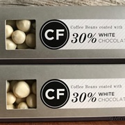 Cocoafair White Chocolate Coated Coffee Beans