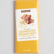 World Market Sesame Dark Chocolate Bar