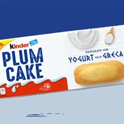 Kinder Plum Cake
