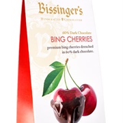Bissinger's Dark Chocolate Whole Bing Cherries