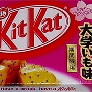 Kit Kat Glazed Sweet Potato