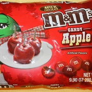 M&Ms Candy Apple